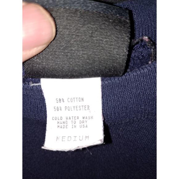 Travaux Penn State Dad Embroidered Sweatshirt Blue Size Medium - Picture 6 of 8